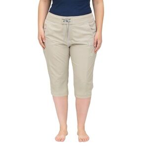 The North Face Cropped Pants Size 14 Light Beige Crops Neutral